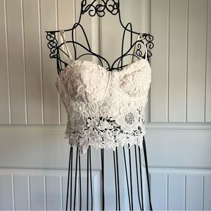 Crochet Corset Top by L’atiste